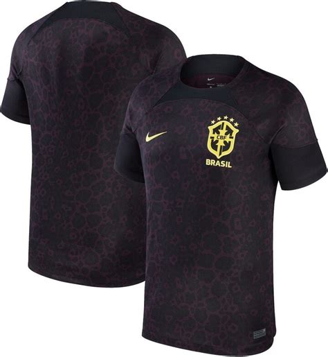 Nike Men's Brazil National Team 2022/23 Replica Goalkeeper Jersey 